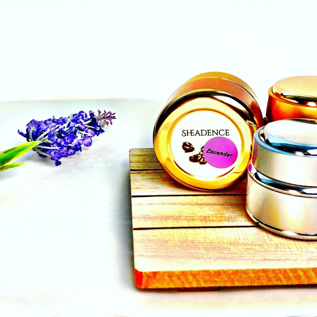 Sheadence Hand Butter Luxury Glass Travel Jar