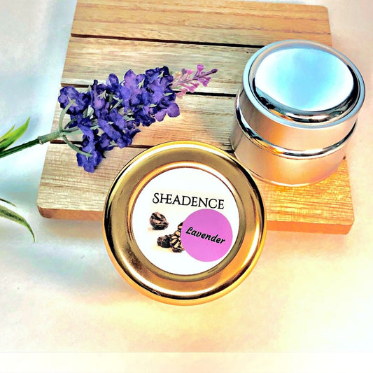 Sheadence Hand Butter Luxury Glass Travel Jar